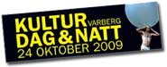 Varbergs Kultur Dag & Natt 2009 – den tryckta foldern