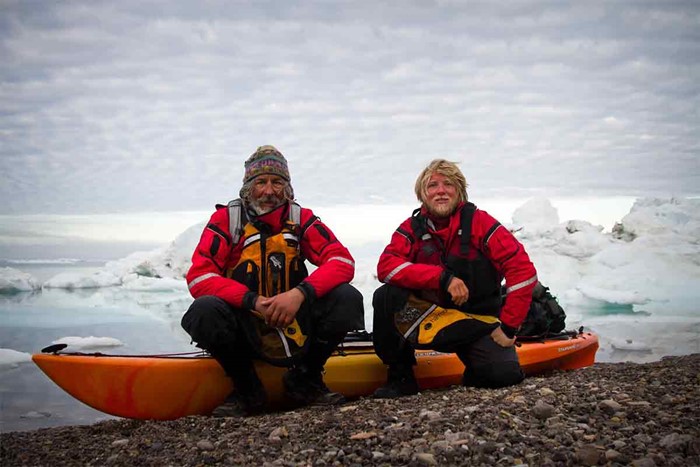 Jon Turk och Eric Boomer runt Ellesmere Island